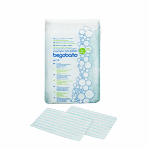 Esponja Jabonosa Desechable Begobaño – Pack 48 Unidades