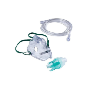 Mascara de oxígeno con Nebulizador, Adulto universal.