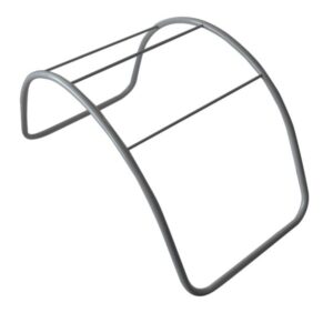 Alza ropa curvo esmaltado MAXCARE