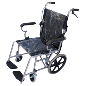 Silla de Ruedas Geriátrica Manual – Plegable, Liviana y Segura